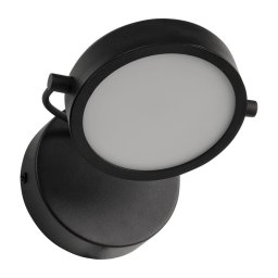 Osram - Aplica de perete LED DECOR PUCK, 11 W, 230 V, negru