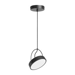 Osram - Lampă suspendată LED pe cablu DECOR PUCK LED/12W/230V CRI 90 neagră