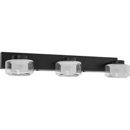 Osram - Aplica de perete LED pentru baie ORBIS FLAME, 3xLED, 5,5 W, 230 V, IP44, negru