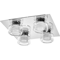 Osram - Plafonieră LED pentru baie ORBIS FLAME 4xLED/5,5W/230V IP44 crom