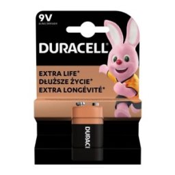 Baterie Alcalina Duracell Basic 9V (6LR61), 1 Bucata, Blister