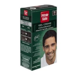 Set 2 x Vopsea de Par pentru Barbati Petrole Hahn, Nr. 20 Chestnut, 35 ml