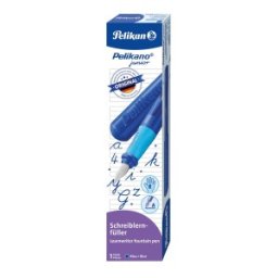 Stilou Pelikano Junior, Penita A, Grip Ergonomic, pentru Dreptaci, Albastru, in Cutie de Carton