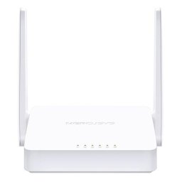Router wireless Mercusys 300 Mbps cu 2 antene pentru Wi‑Fi stabil acasa