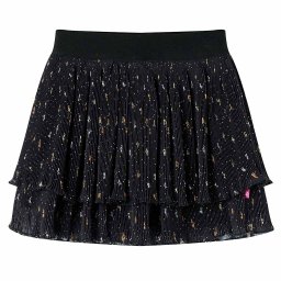 Fusta pentru copii cu volane, negru, 104 GartenMobel Dekor