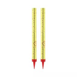 Artificii tort - auriu, 18 cm - 2 buc.