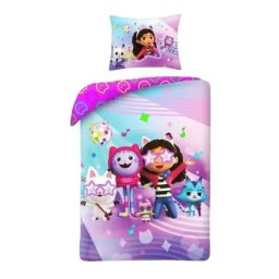 Set lenjerie de pat pentru copii Gabi: 140 x 200 cm, 70 x 90 cm