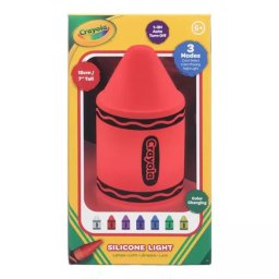 Crayola: Lampa din silicon cu schimbare de culoare - reîncărcabilă