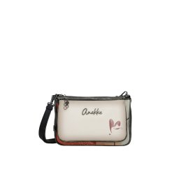 Poșetă crossbody 2-în-1, Anekke, maro, colecția Eikon, 42753-265