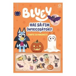 Carte cu magneti - Bluey - Hai sa fim infricosatori!