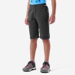 Pantalon scurt de drumeție MH100 Gri Copii