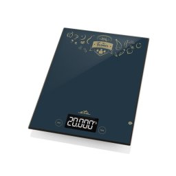 Cantar de bucatarie digital Farmer 4777 90000 20 Kg, precizie 1 gram, TARA, control tactil Negru