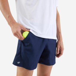 Şort Tenis TSH100 Dry Essential Bleumarin Bărbaţi