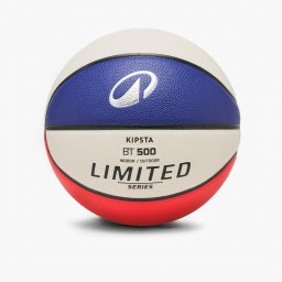 Minge de baschet mărimea 7 - CONTROL MATCH BT500 Albastru Roșu