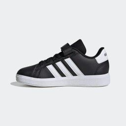 Încălțăminte ADIDAS Grand Court Negru-Alb Copii