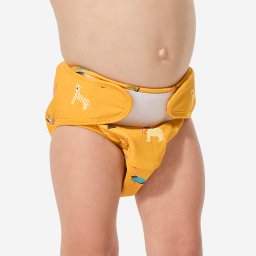 Scutec de baie lavabil Wild Galben Bebeluși