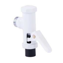Supapa manuala 3/4" alb