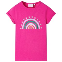 Tricou pentru copii, roz închis, 128 GartenMobel Dekor