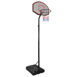 Suport cu cos de baschet, negru, 282-352 cm, polietilena GartenMobel Dekor