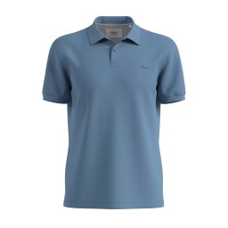 s.Oliver Big Sizes Tricou polo barbati big sizes, Regular fit din bumbac, Albastru (SELECTATI MARIMEA: 3XL)