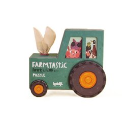 Puzzle si joc de observatie farmtastic, londji