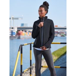 Women's Bionic Softshell Jacket R410M 94% Polyester 6% Elastane 320g
