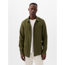 Camasi casual pentru barbati GAP - verde inchis