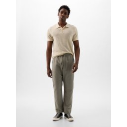 Pantaloni casual pentru barbati GAP - verde inchis