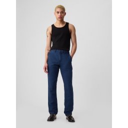 Pantaloni casual pentru barbati GAP - albastru inchis