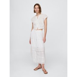 GAP Maxi skirt with lace - Women's