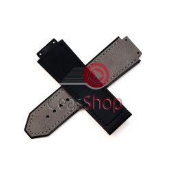 Curea tip Hublot silicon si piele gri
