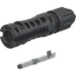 Conector fotovoltaic MC4-Evo 2 plug, 4.0-6.0 mm², Staubli, cablu Ø 4.7-6.4 mm, 1.5 kV, 45 A, 32.0317P0001, 37F2037