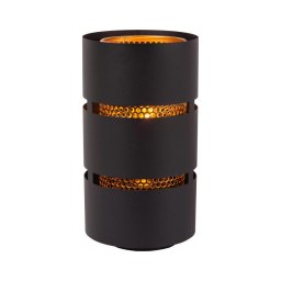 Lampă de masă Lucide 21533/01/30 ROSAS 1xE27/40W/230V negru