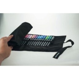 Penar Roll-up Negru pentru 24 Instrumente, Neechipat