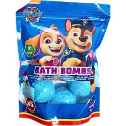 Bomba de Baie Paw Patrol, Zmeura si Mure, 50 g, 5 Bucati