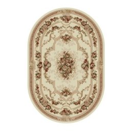 Covor Oval, 80 x 150 cm, Crem, Lotos 574/100