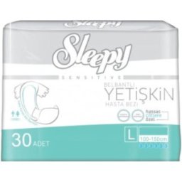 Set 2 x 30 Scutece Slip Adulti Sleepy Sensitive, Marimea L, 100-150 cm