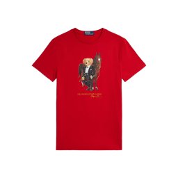 POLO RALPH LAUREN T-Shirt Jersey-Knt 710P08093001 600 red