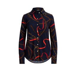 RALPH LAUREN Cămaşă Str Classic Jersey-Knit 200P03716001 410 navy