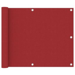 Prelata balcon rosu 75x400 cm tesatura Oxford GartenMobel Dekor