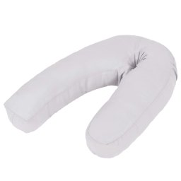 Perna de sarcina în forma de J, gri, 54x(36-43) cm GartenMobel Dekor
