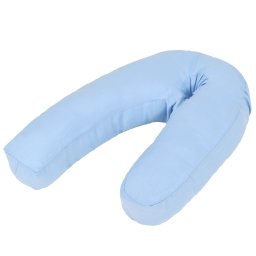 Perna de sarcina în forma de J, albastru, 54x(36-43) cm GartenMobel Dekor