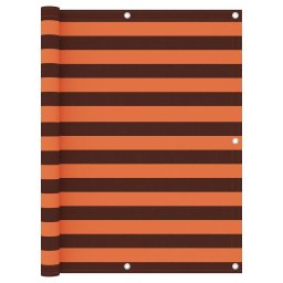 Prelata balcon portocaliu si maro 120x300 cm tesatura oxford GartenMobel Dekor