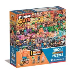 Clementoni: Stumble Guys puzzle imposibil – 180 de piese