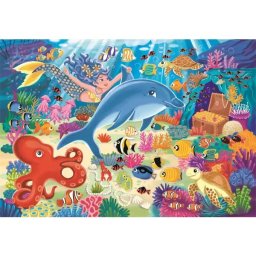 Clementoni: Aventură subacvatică puzzle – 30 piese