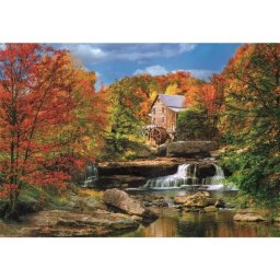 Colecția de calitate superioară: Puzzle Glade Creek Grist Mill - 2000 de piese