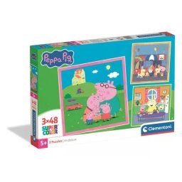 Clementoni: Puzzle Peppa Pig - 3 în 1