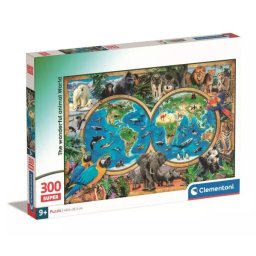 Puzzle lumea animalelor minunate - 300 de piese