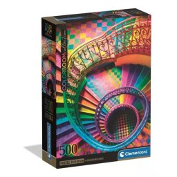 Puzzle scări colorate - 500 de piese