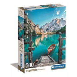 Clementoni: Colecție de Înaltă Calitate: puzzle Lacul Braies - 500 piese